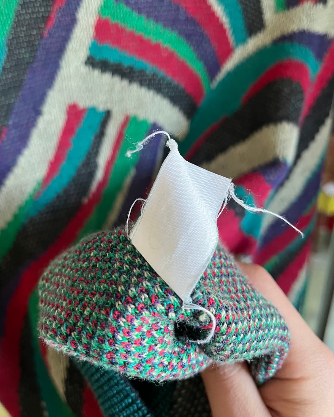 1990s MISSONI Wave Pattern Old Knit 상품이미지6