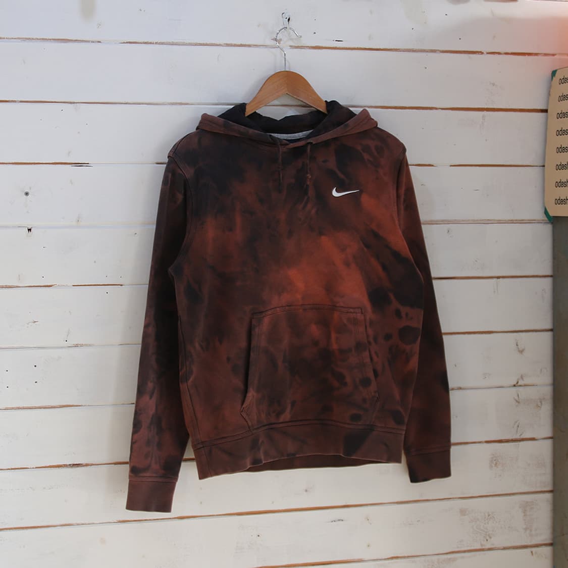 (착용컷) 나이키 타이다이 후드 티셔츠 (남성용 100) 상품이미지1