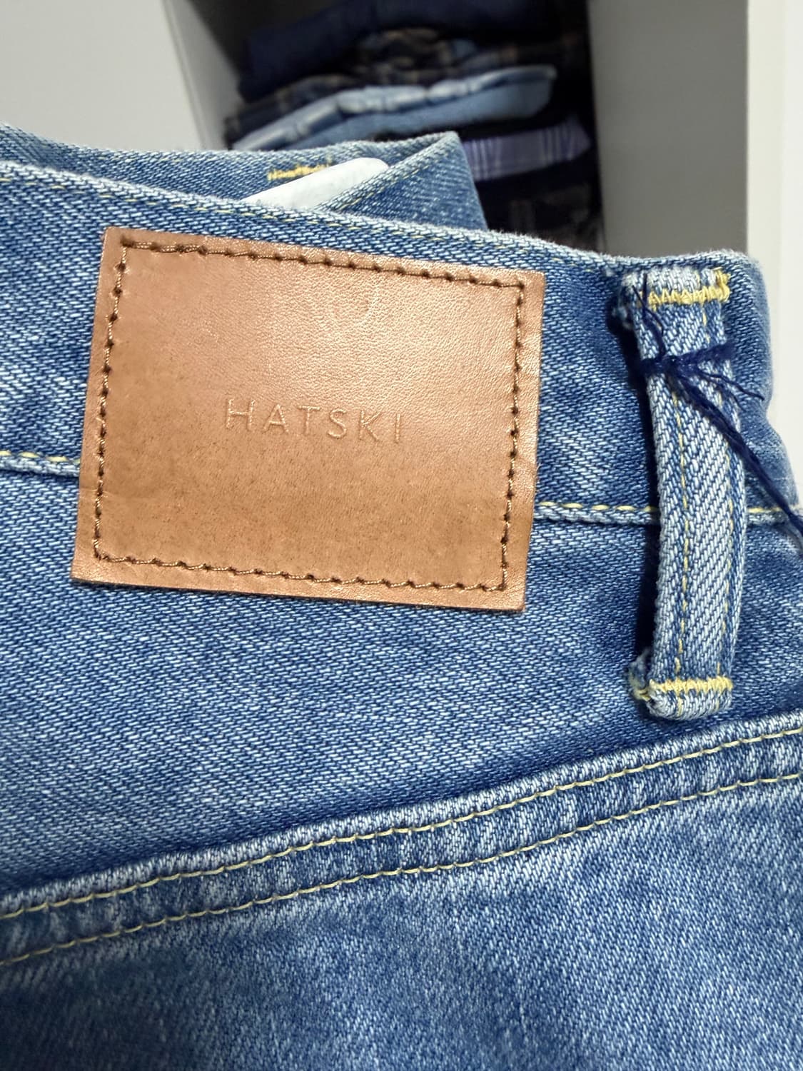 하츠키 루즈테이퍼드 아이스블루 2사이즈 상품이미지3