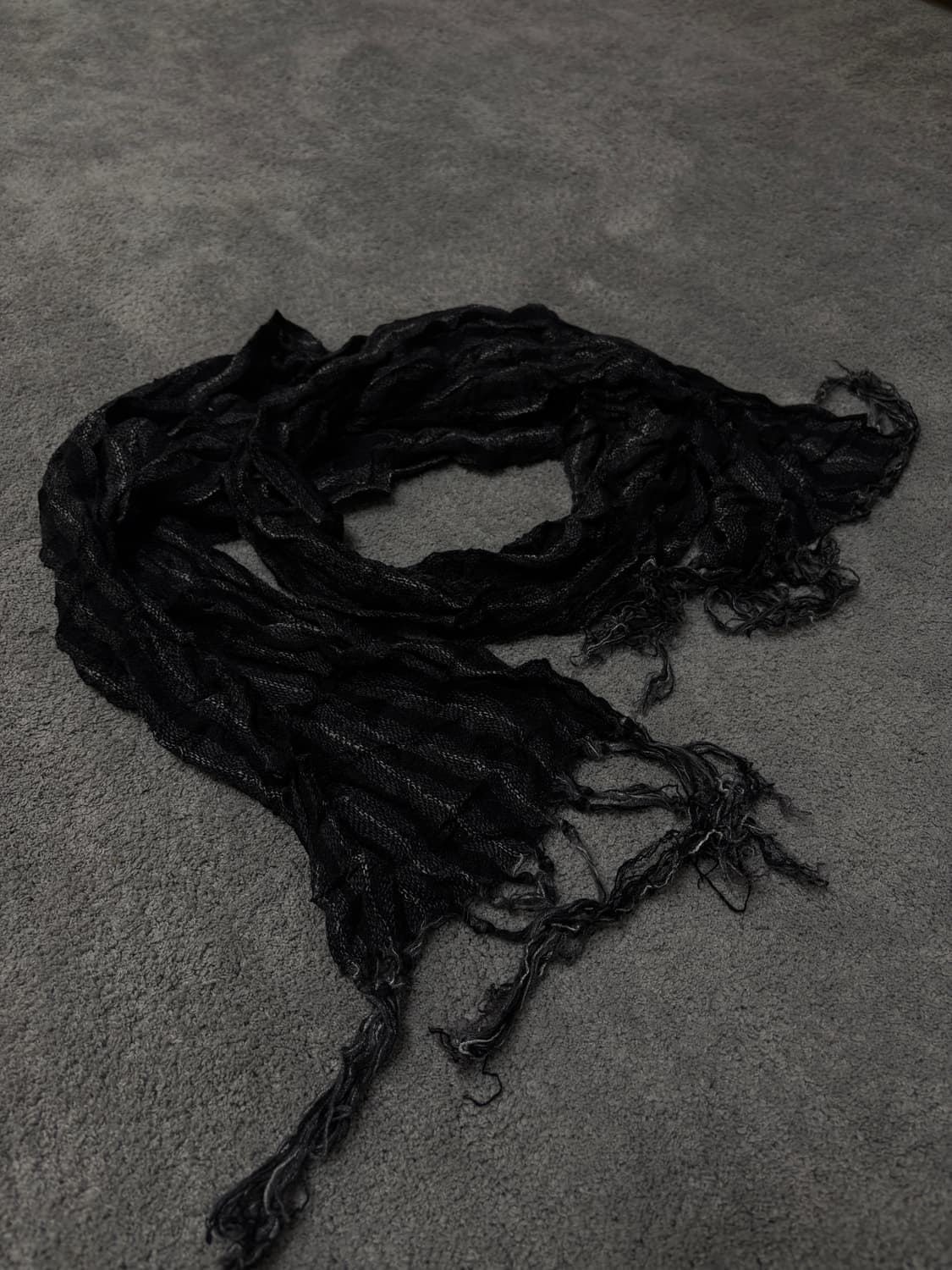 Vintage v-kei punk mood scarf 상품이미지3