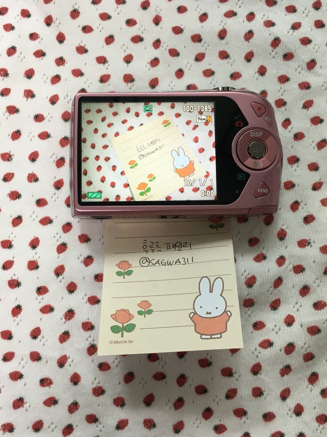 카시오 엑슬림 z2000 핑크 casio exilim ex-z2000 상품이미지5