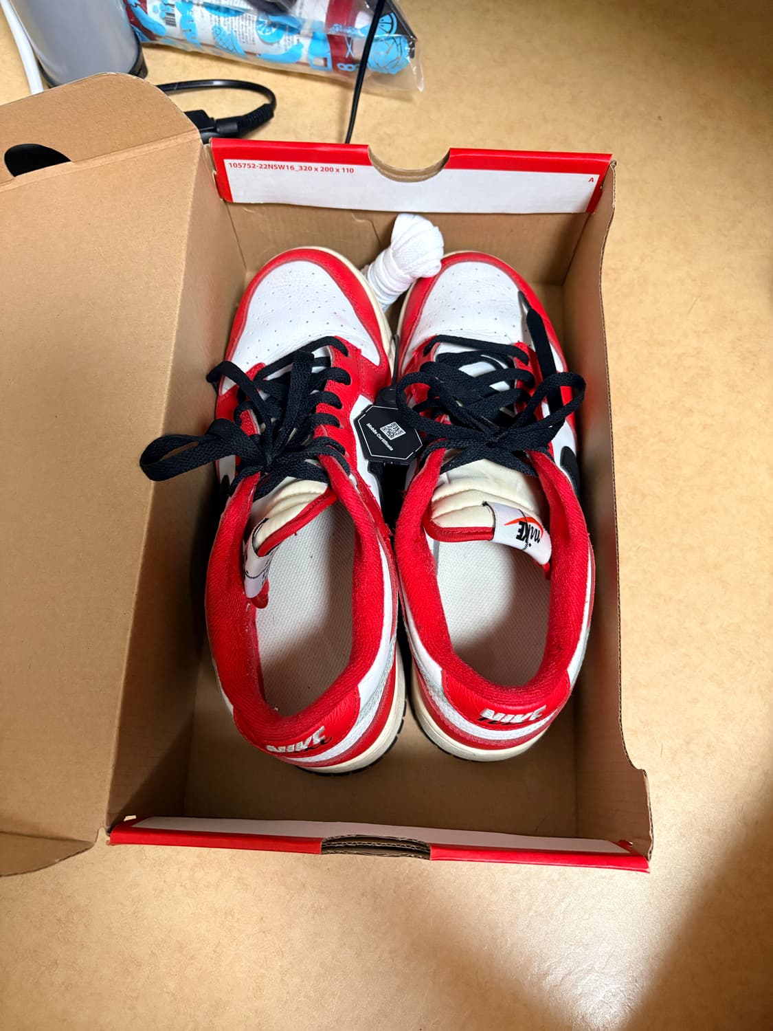 나이키 덩크 로우 시카고 반반 260 상품이미지2