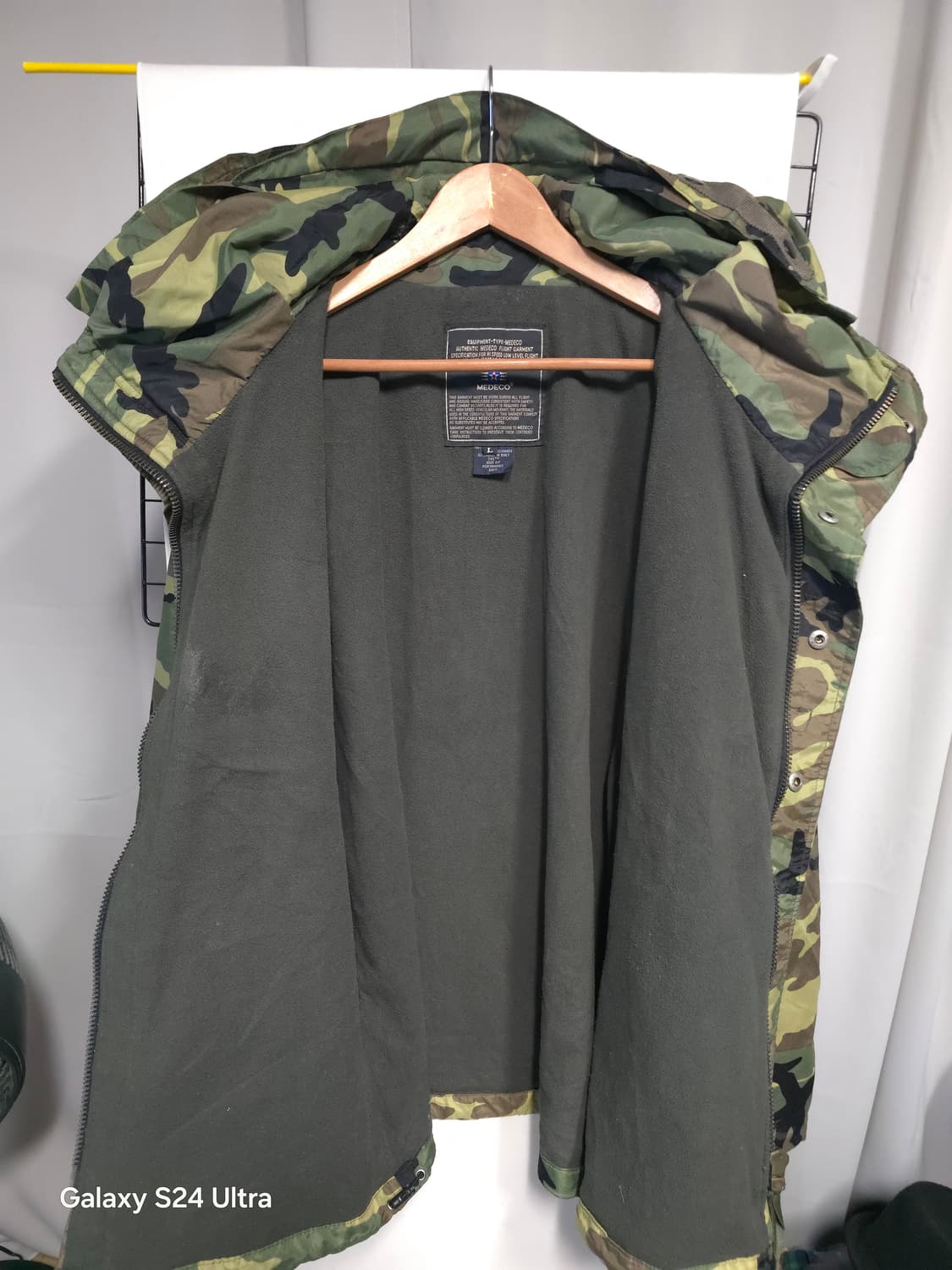 MEDECO 밀리터리 카모플라쥬 후드 점퍼 L ✨️정품✨️ 상품이미지5