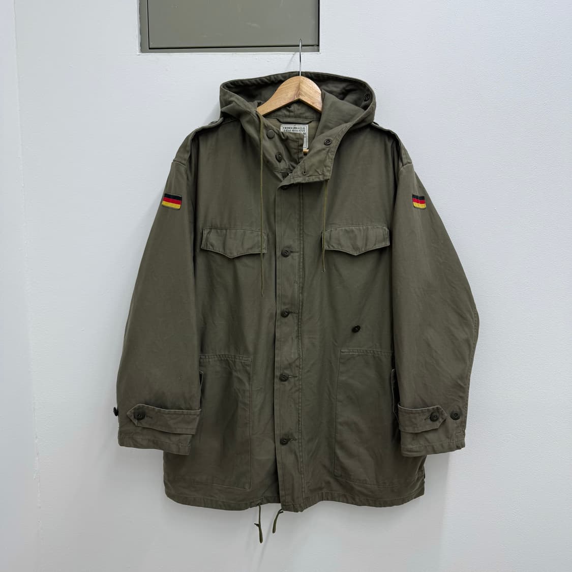 80s 독일군 빈티지 야상 (L)   상품이미지1