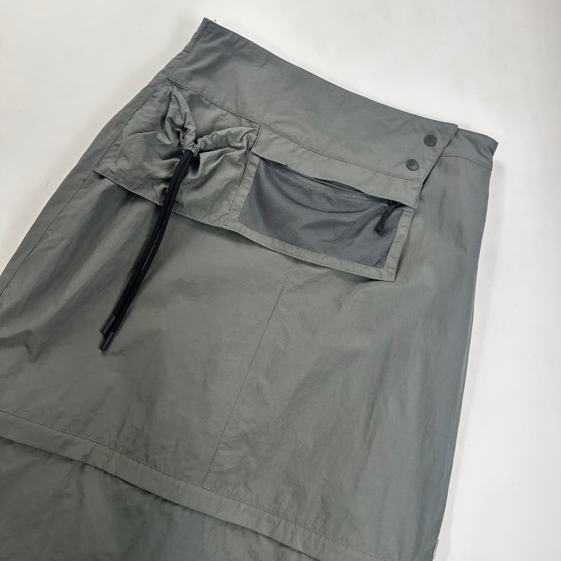 스마트어반유즈풀 2way 벨트 스커트 그레이 상품이미지3