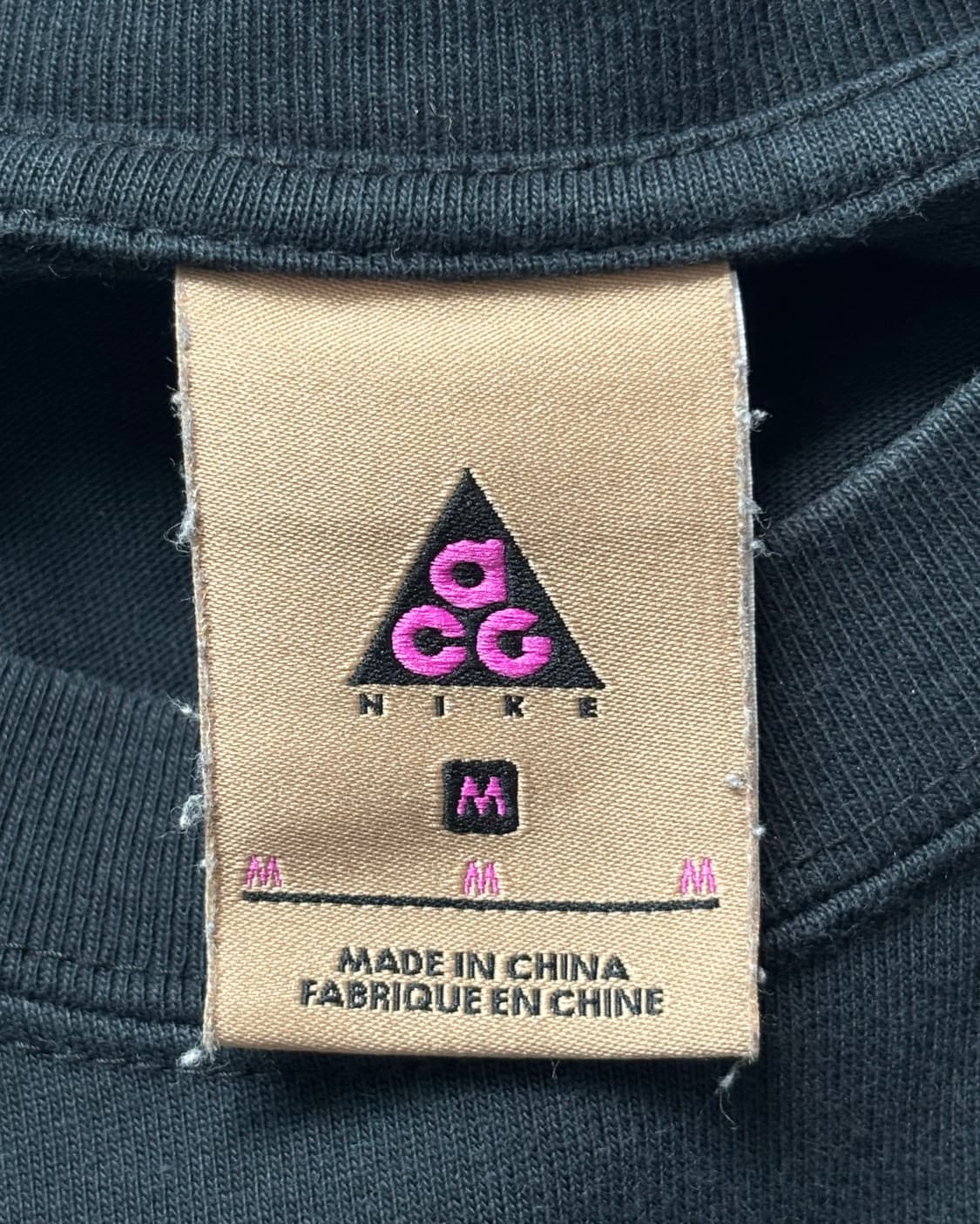 Nike 나이키 ACG 블랙 티셔츠 상품이미지6