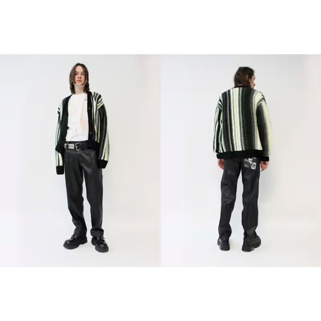 032C 20aw 픽셀 가디건 상품이미지5