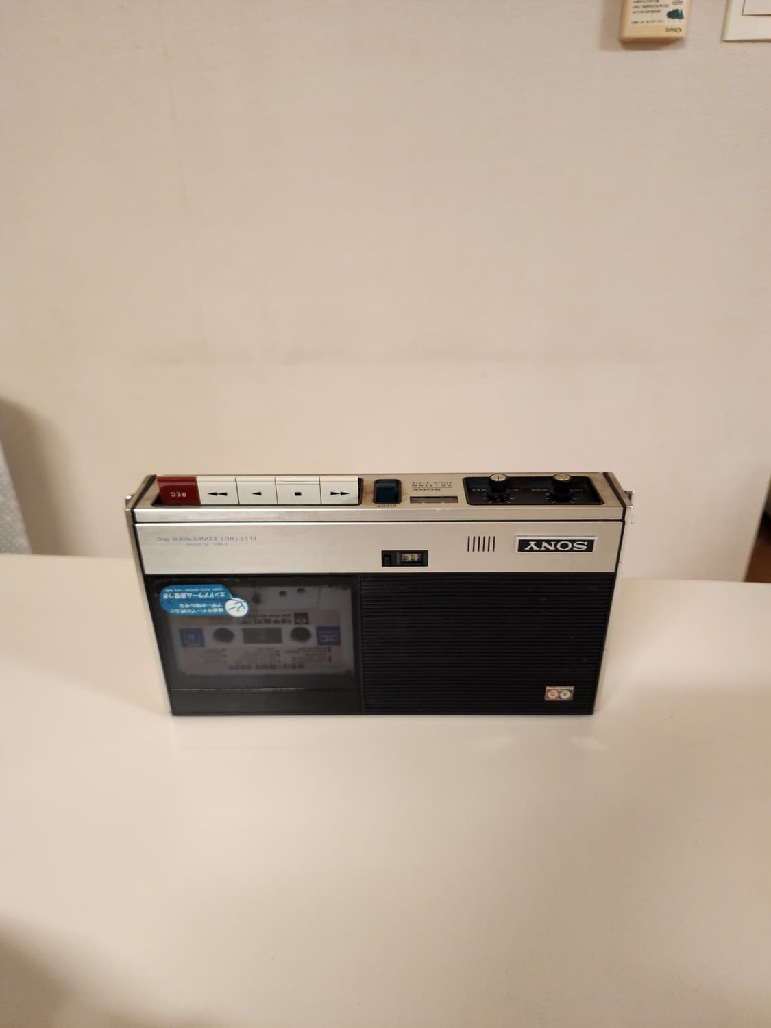 예쁜 소니 빈티지 카세트 플레이어 TC-1150 상품이미지2