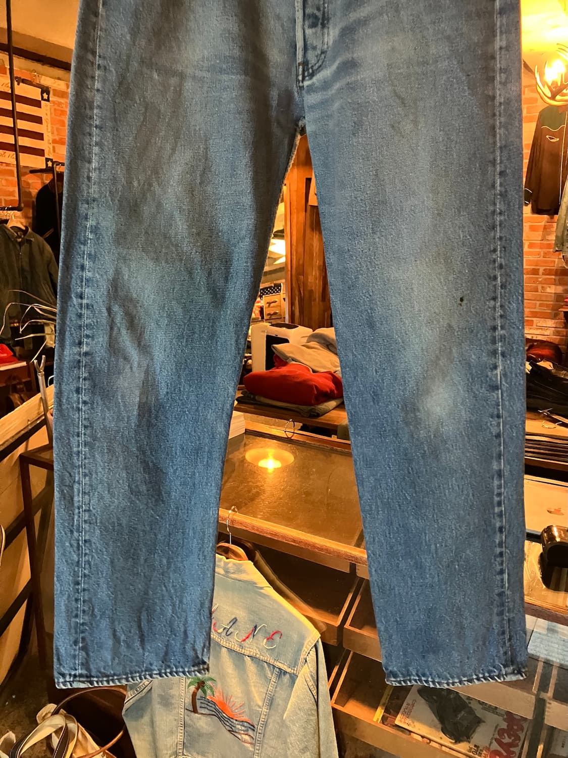 80s USA Leivs 501 Denim Pants 상품이미지4