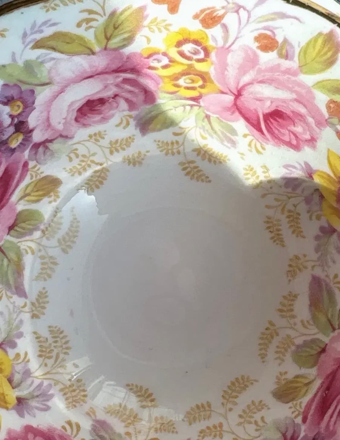 1940s 영국 빈티지 로얄알버트 세레나 에이본 쉐입 티잔 듀오 상품이미지6