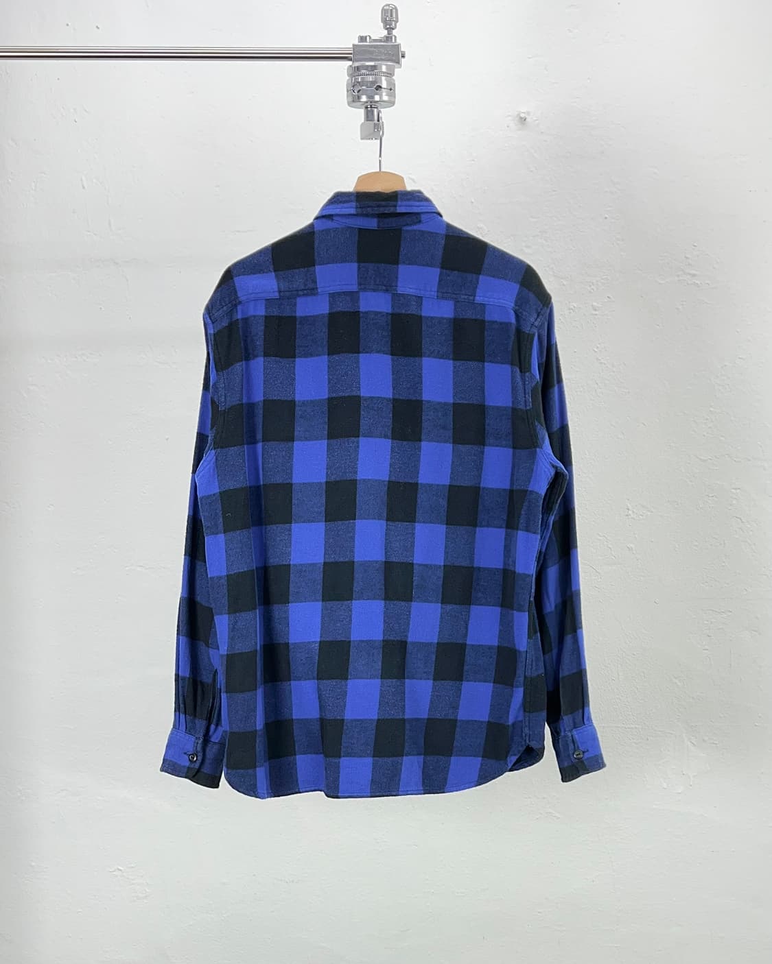 리바이스 블루 버팔로 체크 클래식 플랩 포켓 워크 플란넬 셔츠 자켓 상품이미지6