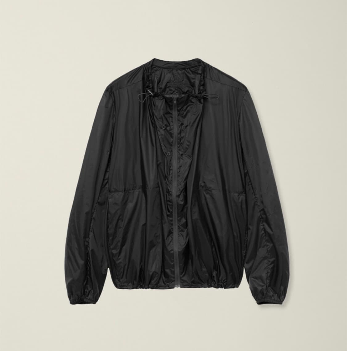 누마레 EE 나일론 스트링 바람막이 블랙 S 상품이미지2