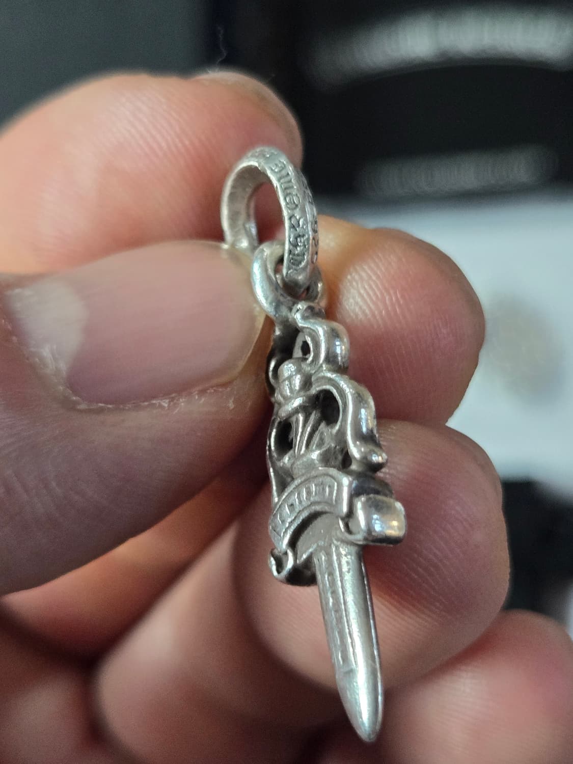 크롬하츠대거목걸이(정품) 상품이미지9