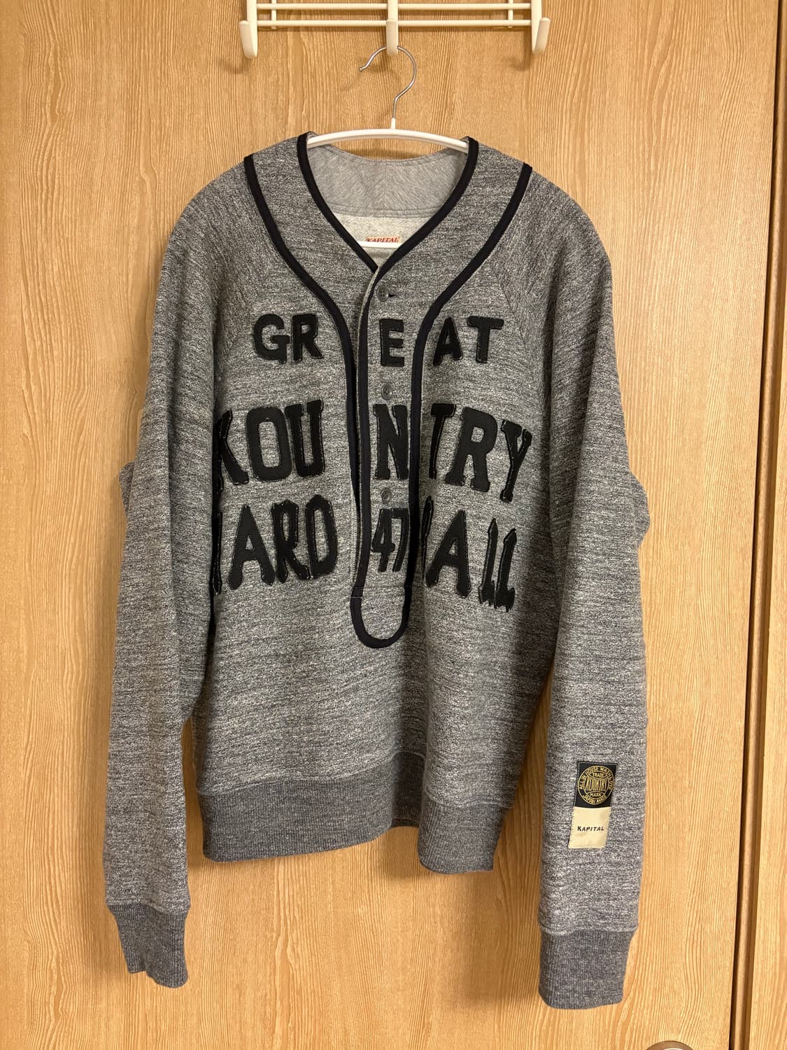 캐피탈 베이스볼 헨리 스웨트 플리스 그레이트 카운트리 상품이미지3