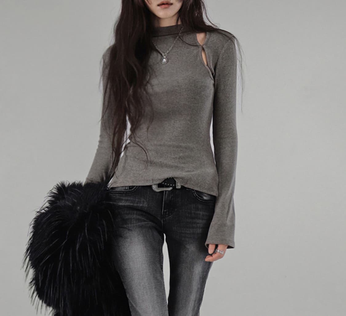 트임 롱슬리브  상품이미지1