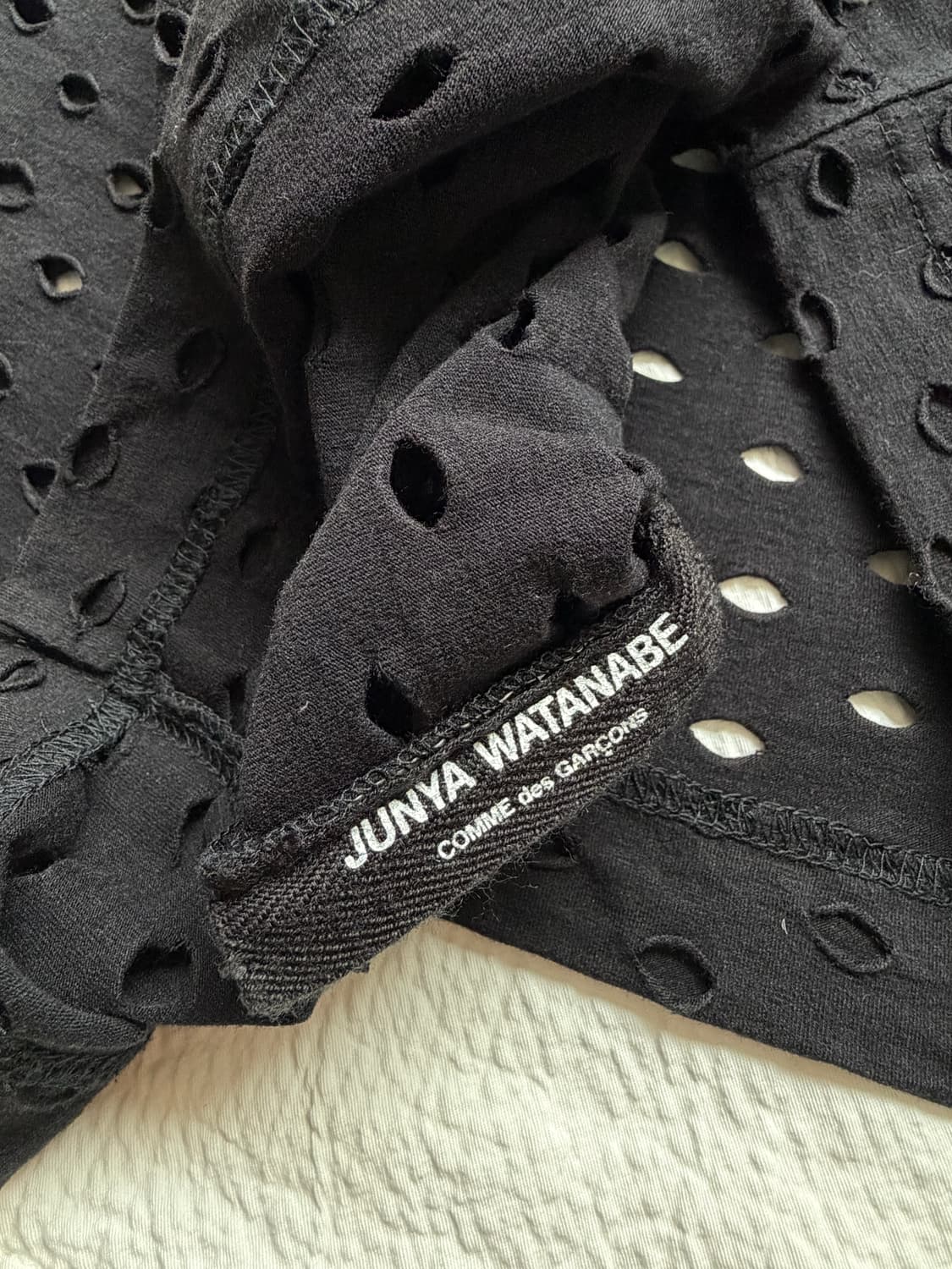 준야와타나베 펀칭 티셔츠 상품이미지4