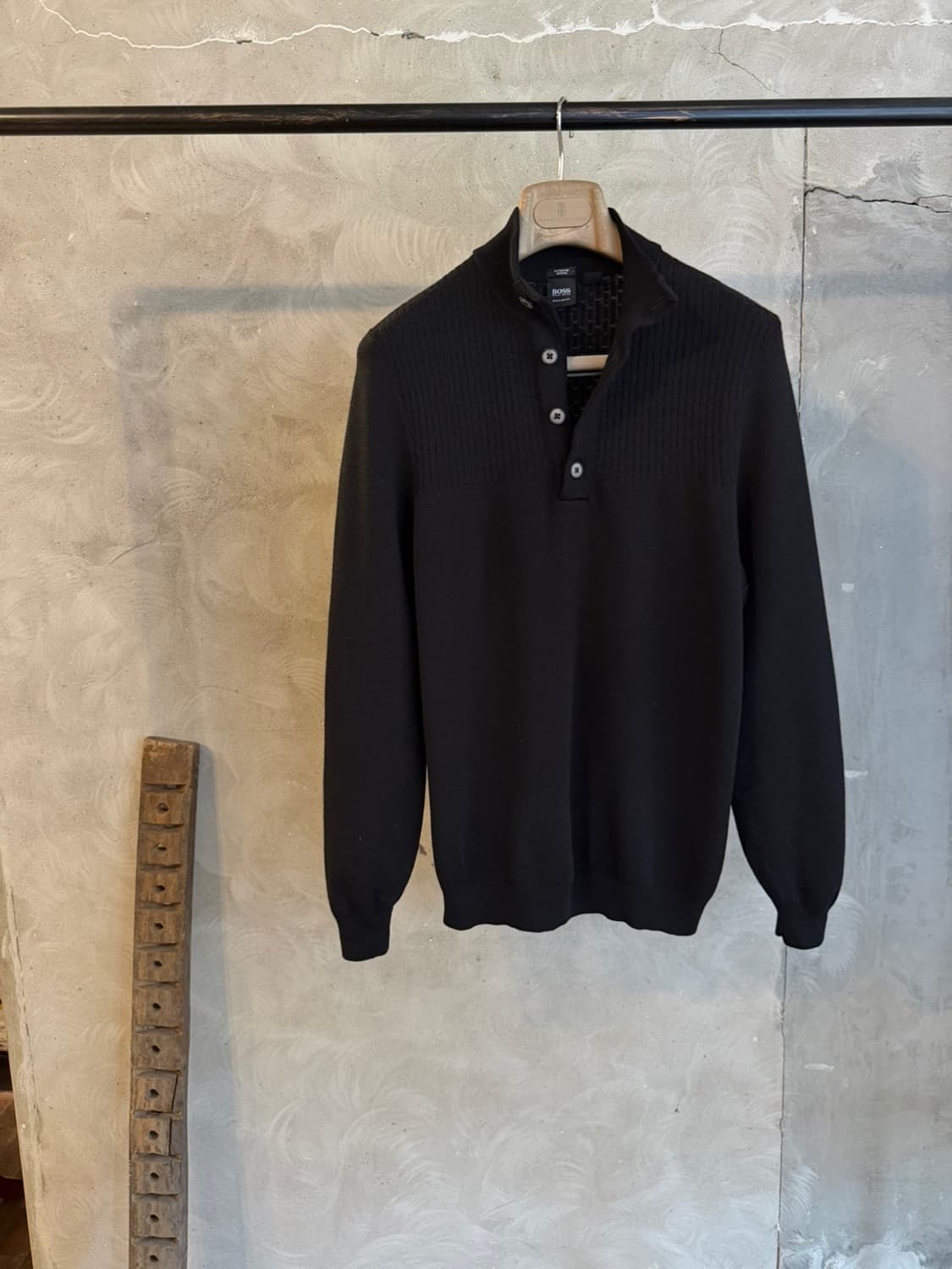 휴고보스 블랙라벨 메리노울 니트 100 상품이미지1