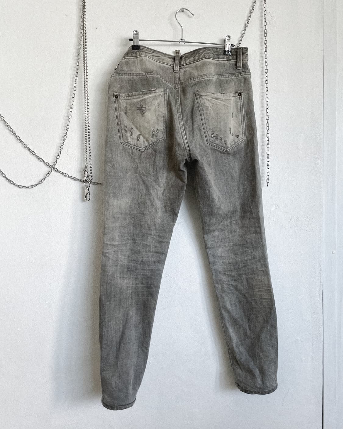 디스퀘어드2 그런지 디스트로이드 워시드 데님 상품이미지6