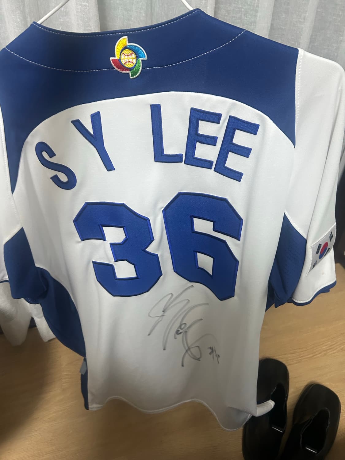 이승엽 2013wbc 싸인 유니폼 상품이미지4