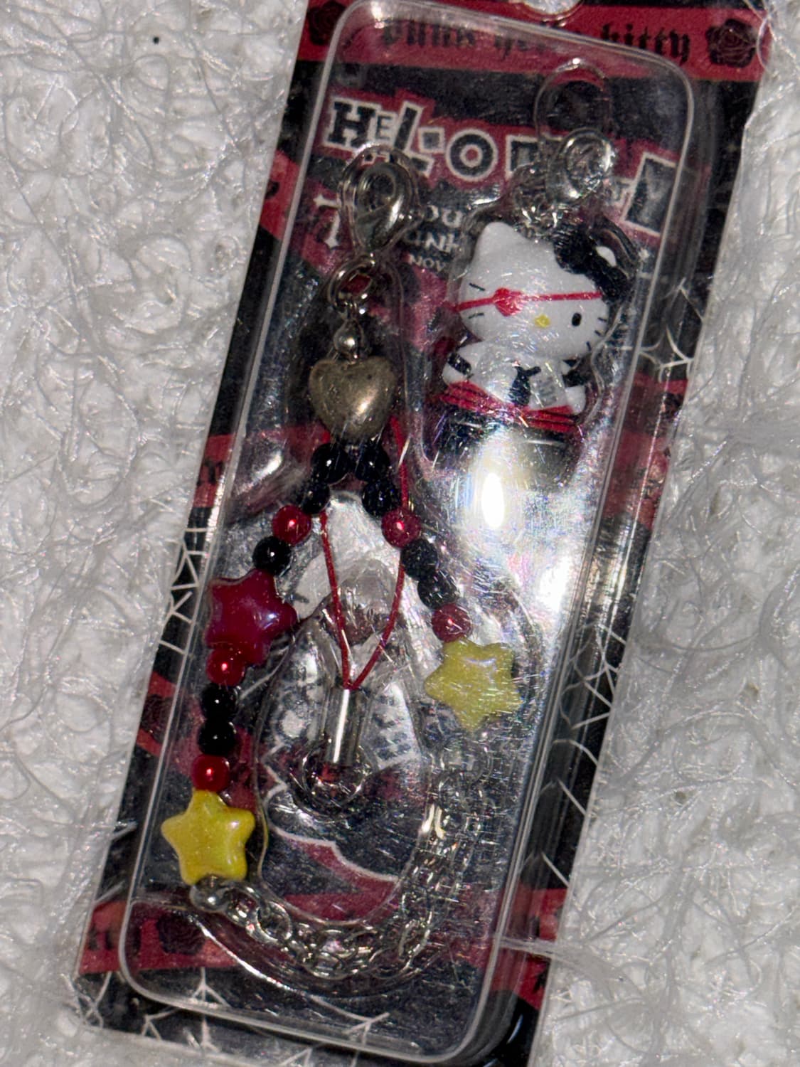 🎸고전 키티 타케모토 노바라 펑크 키티스트랩 락스타 키티 상품이미지1