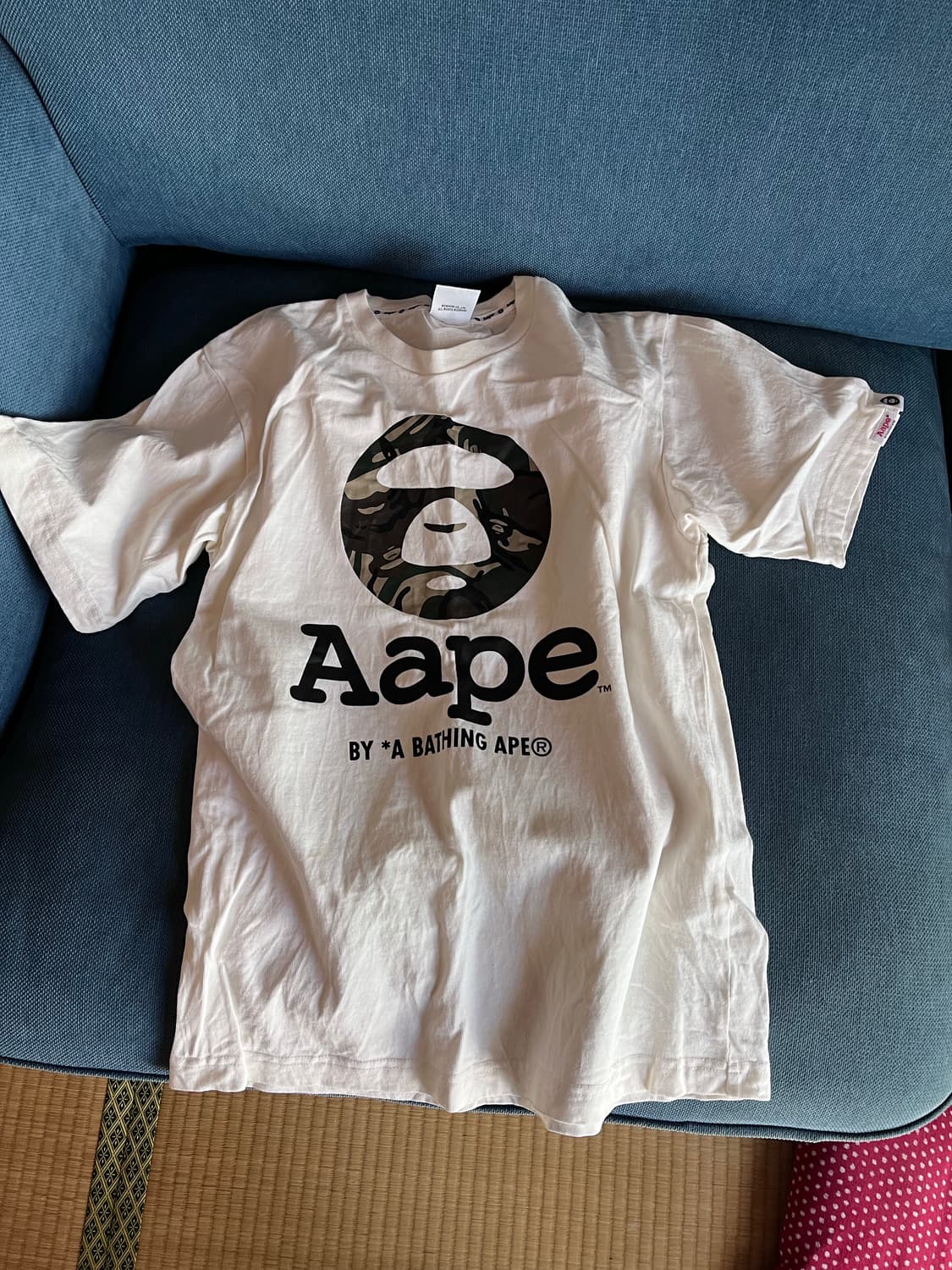 에이프 카모사루 반팔 상품이미지1