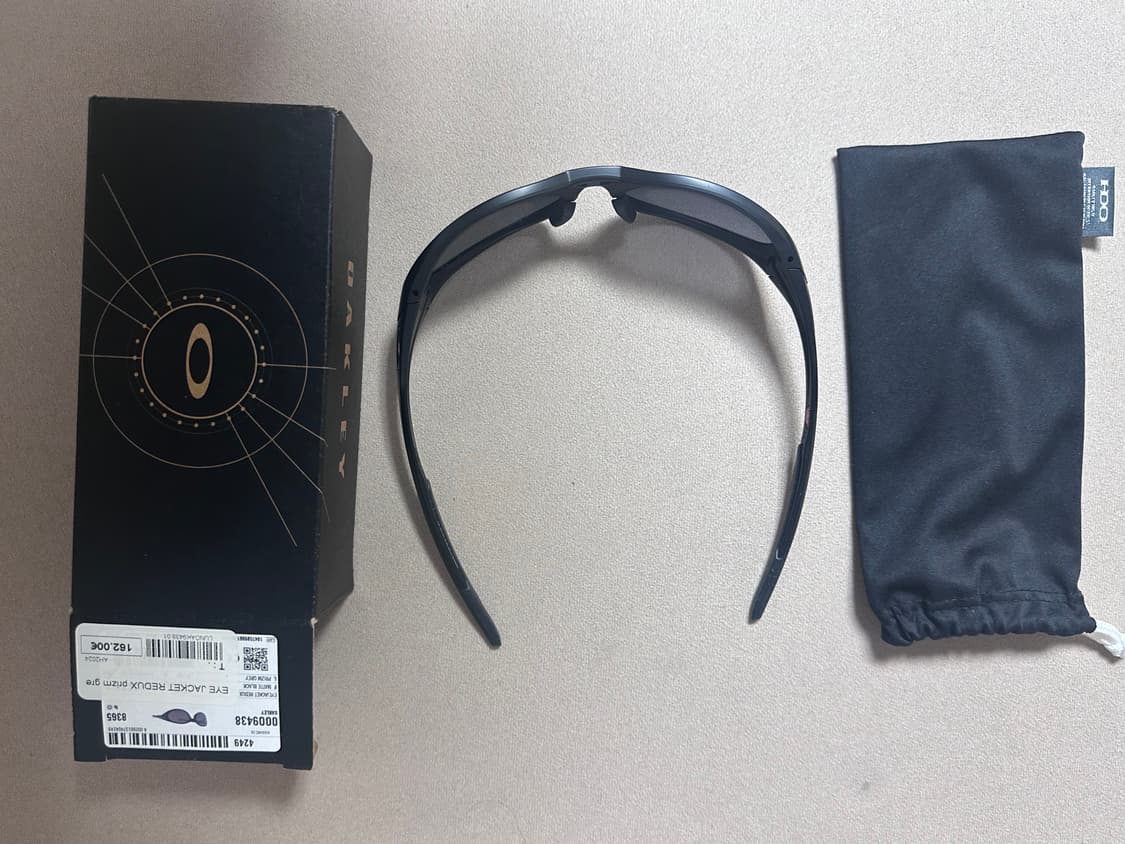 오클리 아이자켓 리덕스 블랙 그레이렌즈 상품이미지4