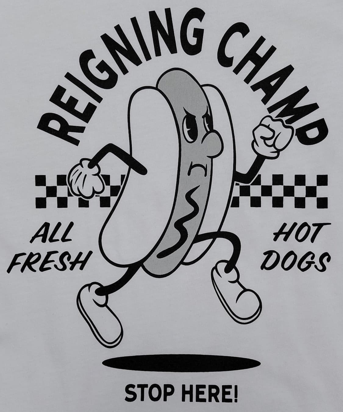 [M] Reigning Champ 핫도그 그래픽 반팔 티셔츠 상품이미지9