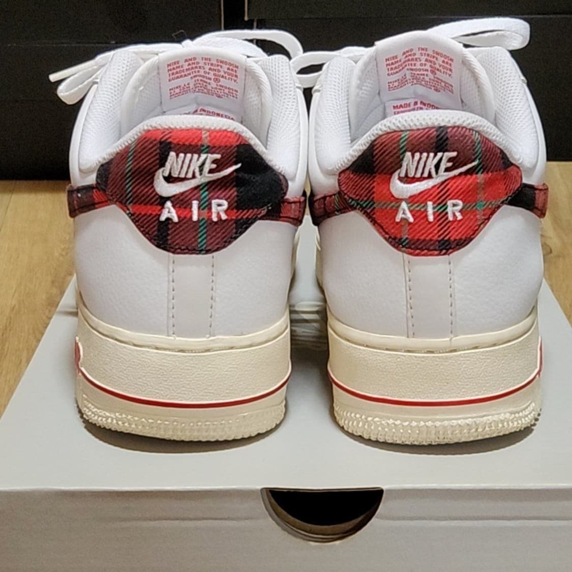 나이키 에어포스 280 타탄 플레이드 화이트 상품이미지5