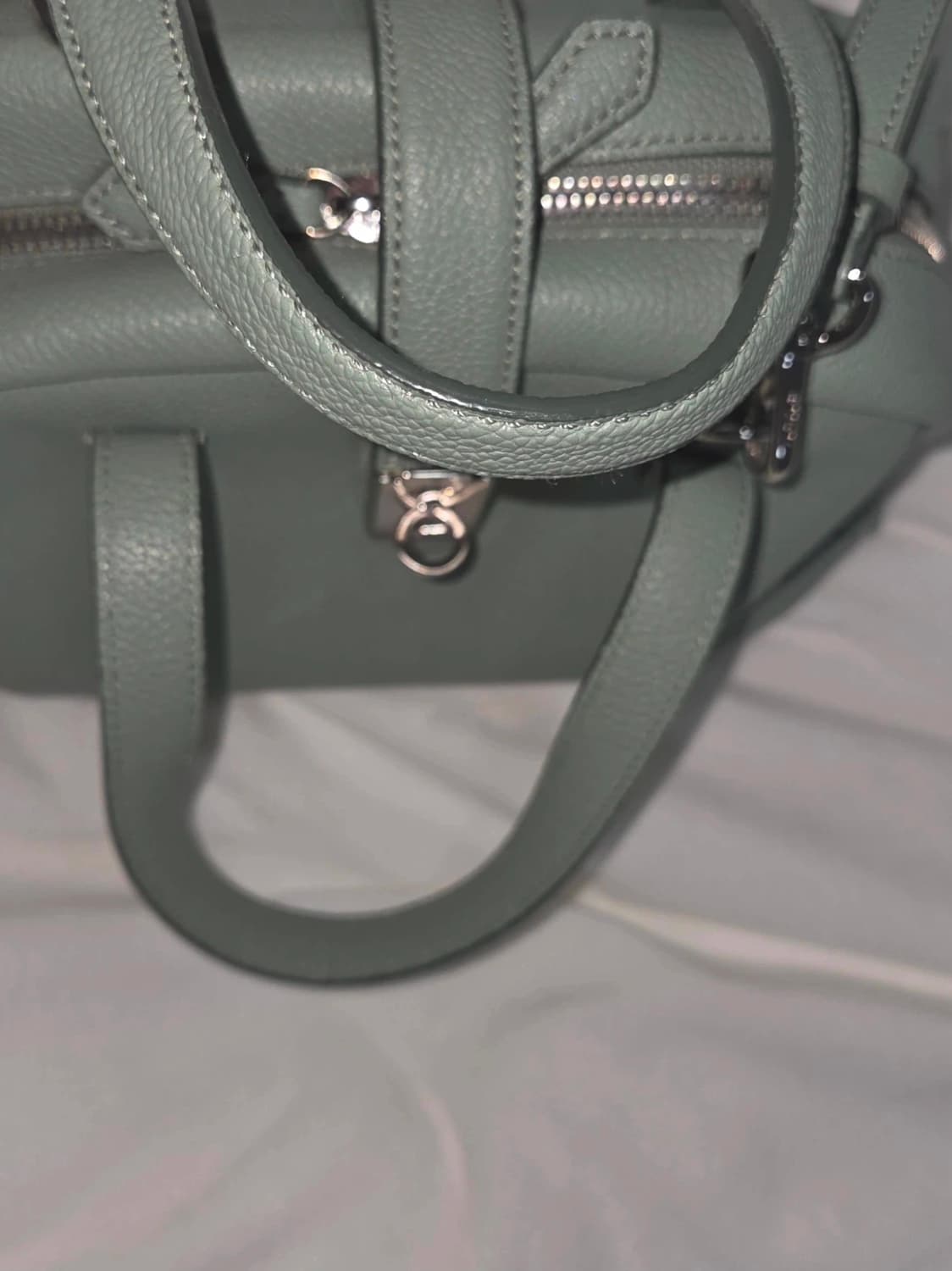 vunque 토크 토트 스몰 Moss green 상품이미지5