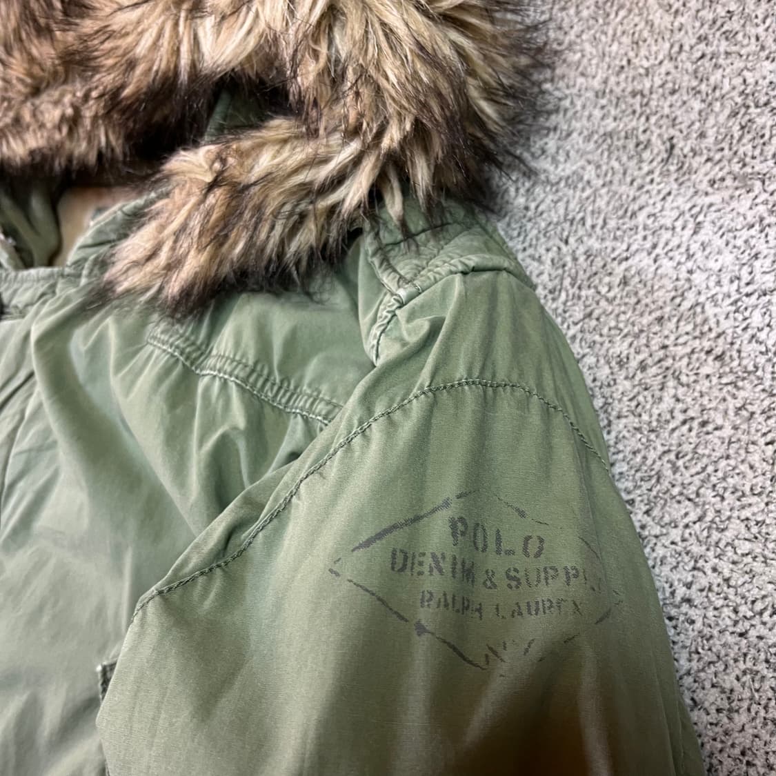 데님 앤 서플라이 랄프로렌 울프조 야상 상품이미지2