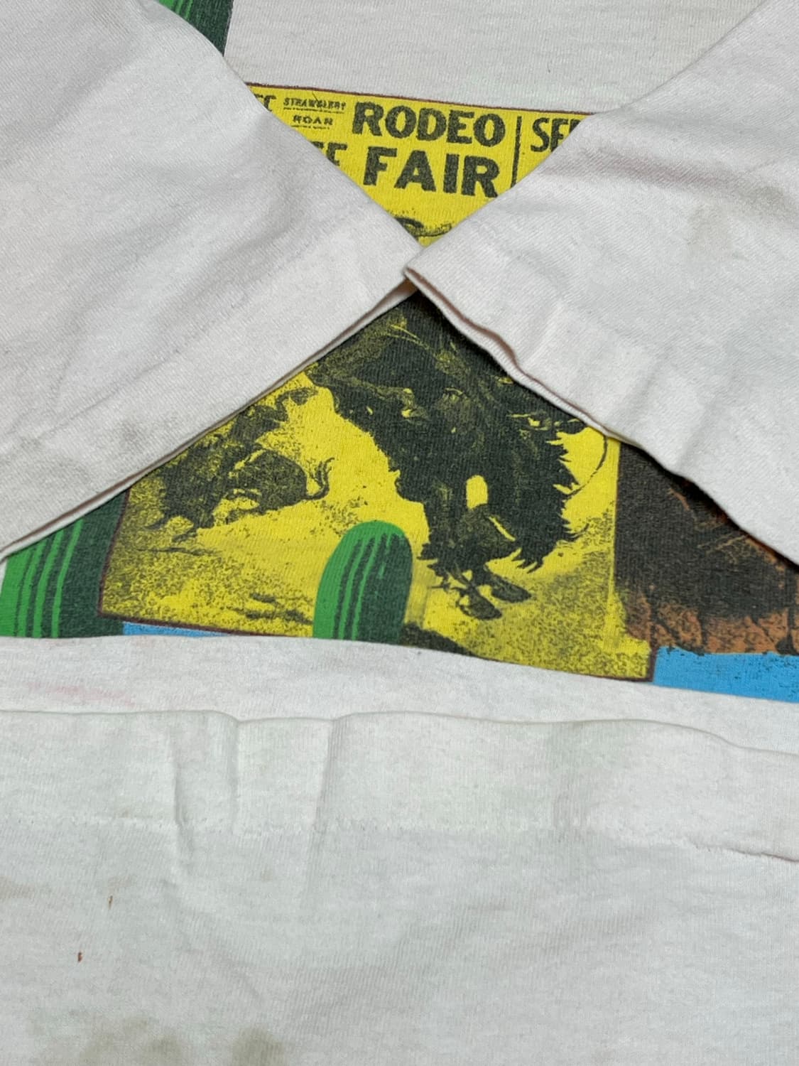 90s 빈티지 말보로 선인장프린팅 티셔츠 XL 상품이미지4