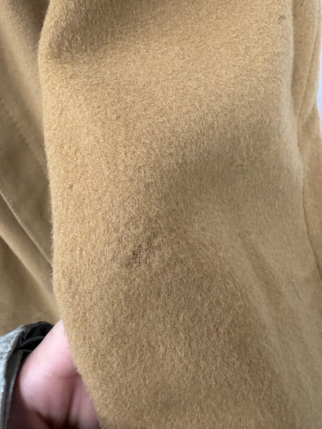 버버리 울100% 카멜 코트 A3410 상품이미지6