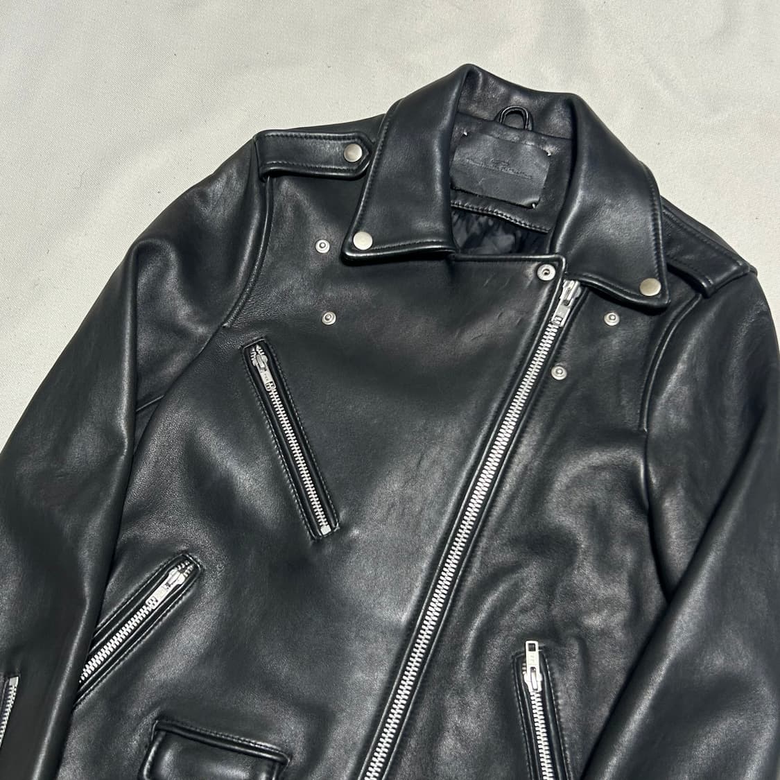 비바스튜디오 블랙 라이더 가죽 자켓 상품이미지1