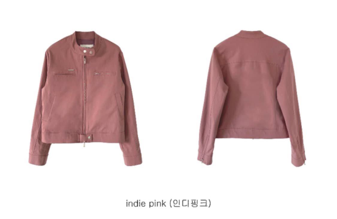 김아홉 lonely pink biker JK 판매합니다 상품이미지1