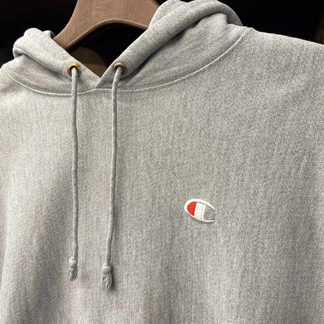 00s 챔피온 리버스위브 스몰로고 헤비코튼 후드티 N1218 상품이미지6