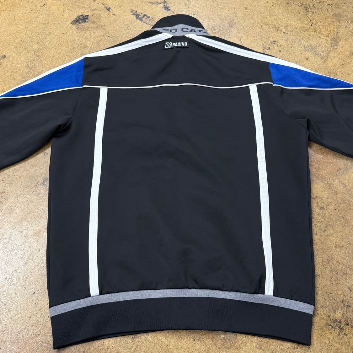[정품/100] EXR 트랙 레이싱 자켓 블랙 b14 상품이미지4