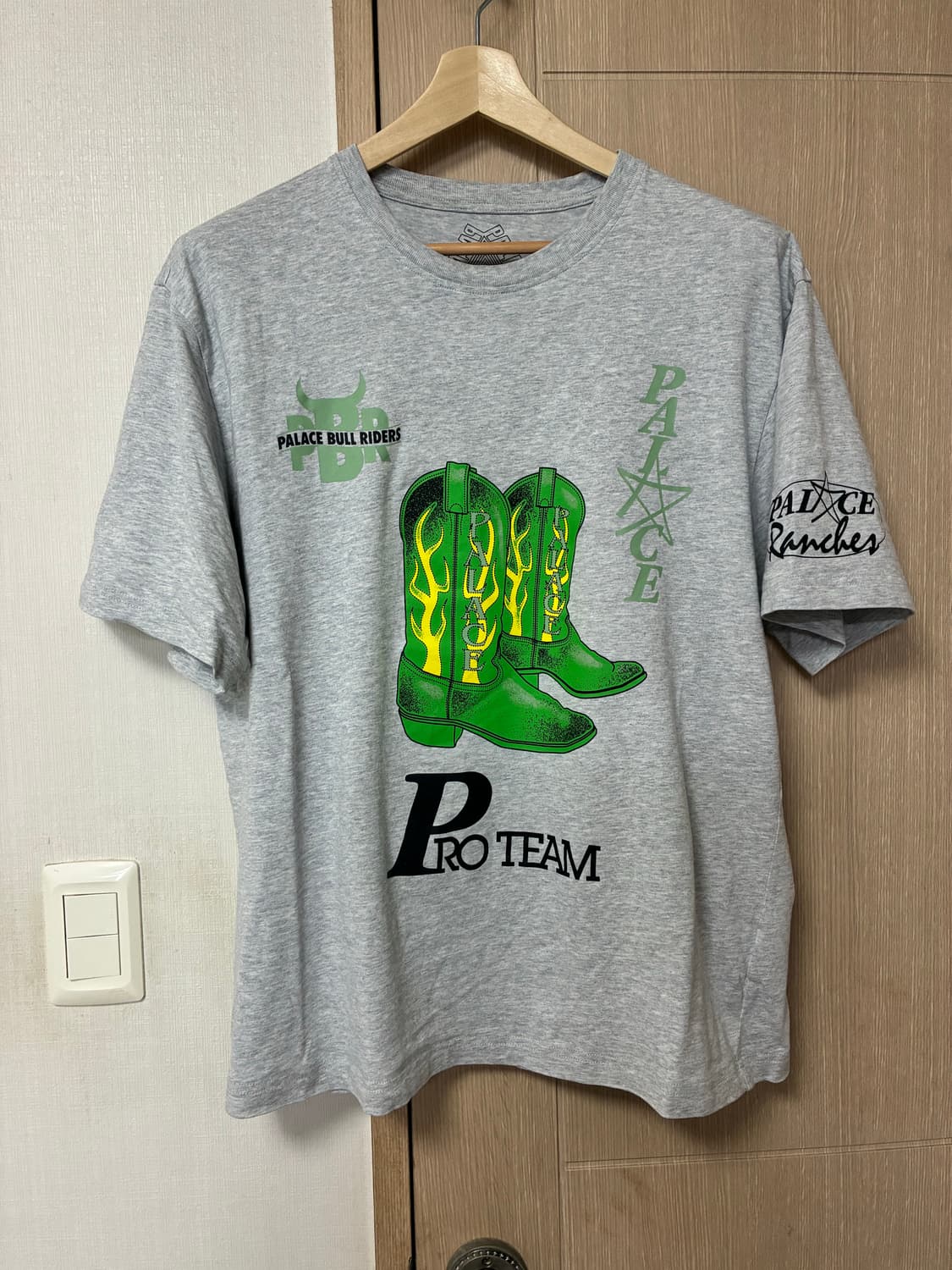 [L]팔라스 로데오 티셔츠 그레이 상품이미지1