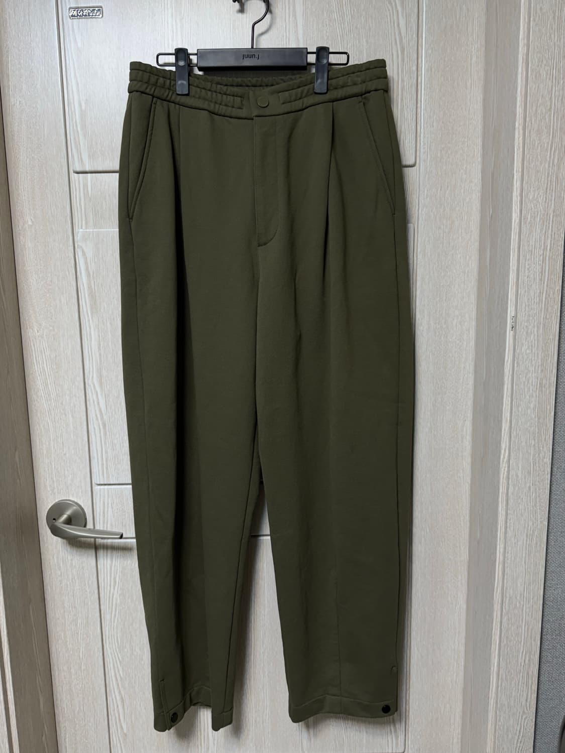 솔리드옴므 후드셋업 카키 (일괄가격) 상품이미지3