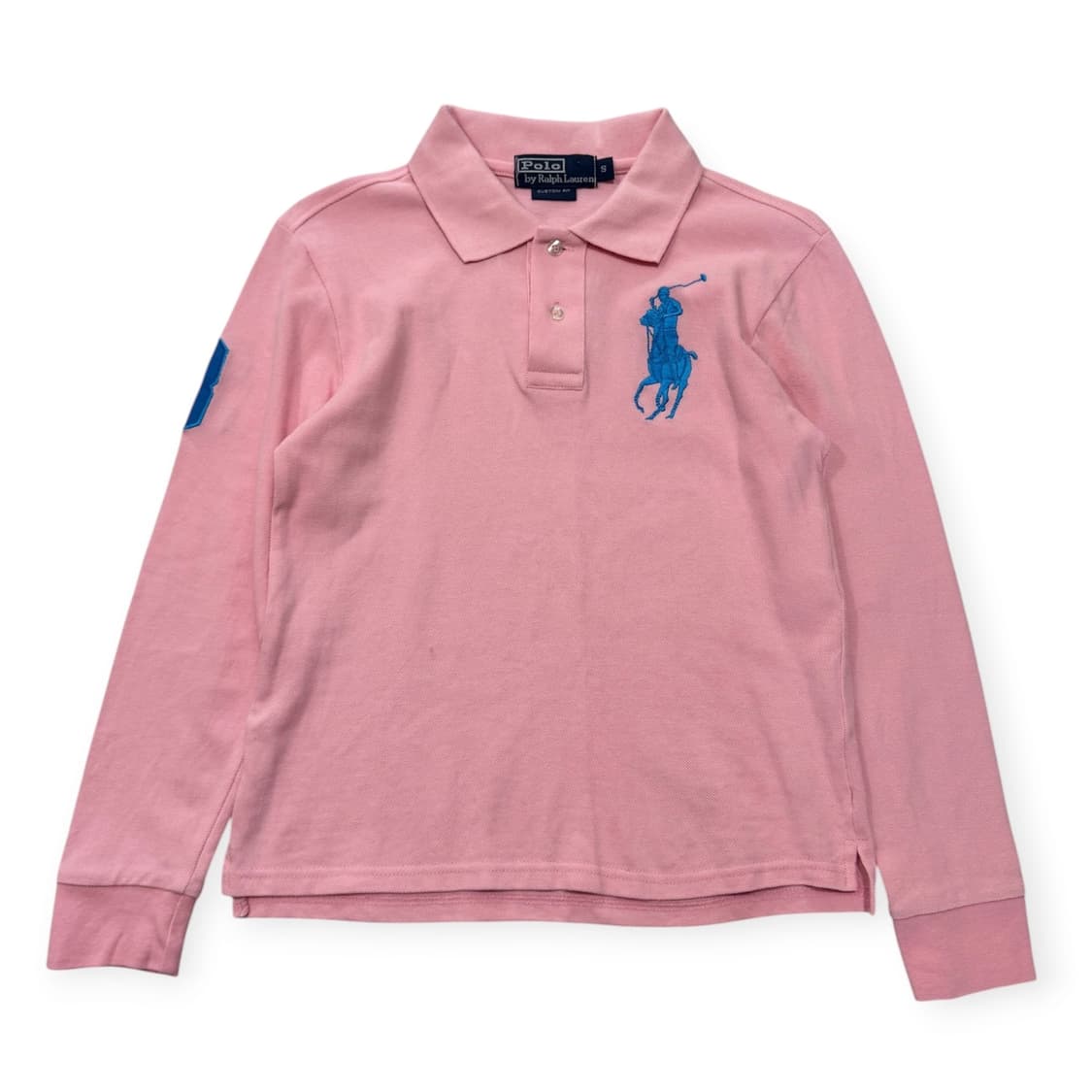 폴로 랄프로렌 빅포니 딸기우유 핑크 카라티 S 상품이미지1