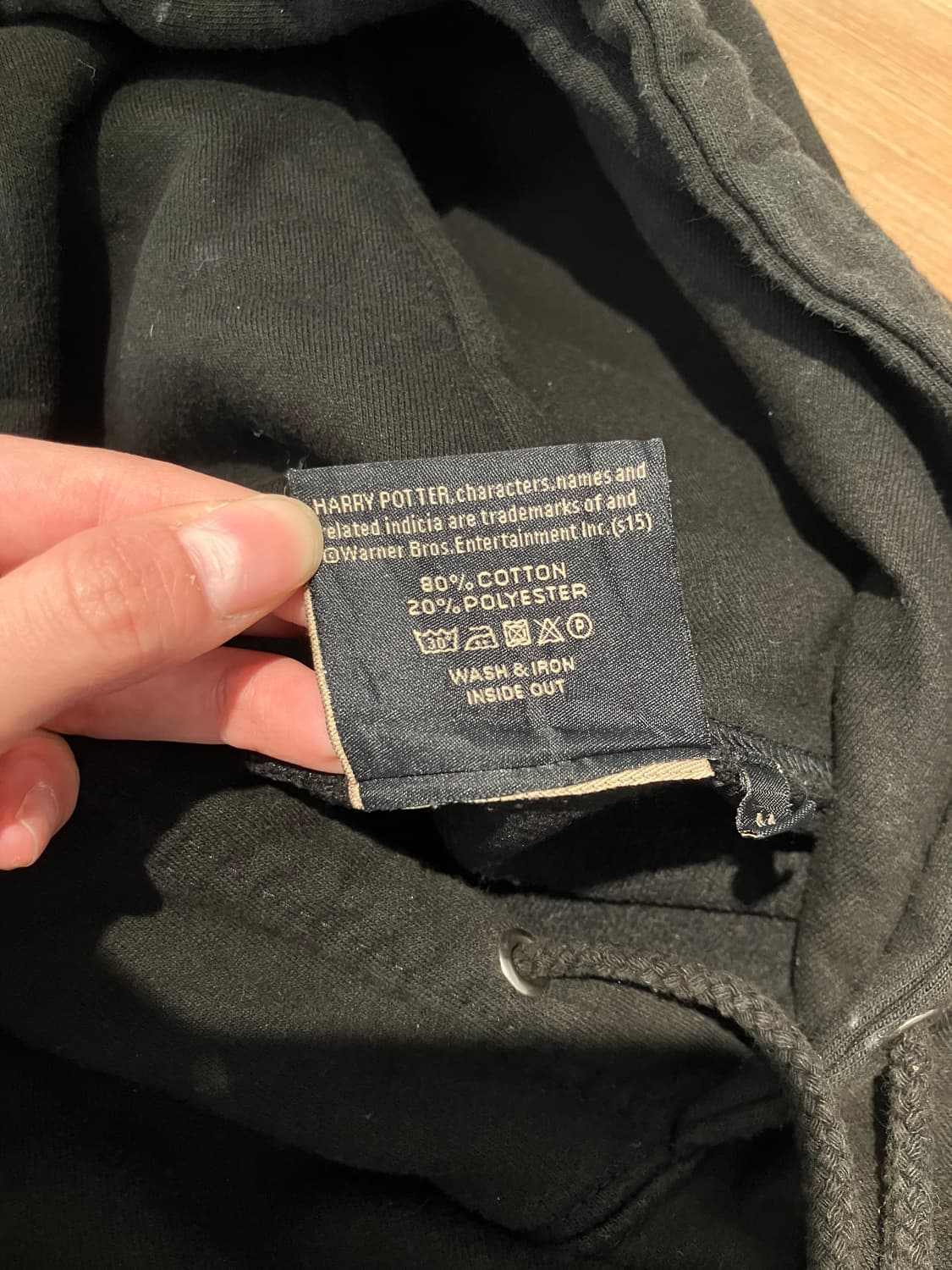 00s Harry Potter 심볼 그래픽 후드티 상품이미지8