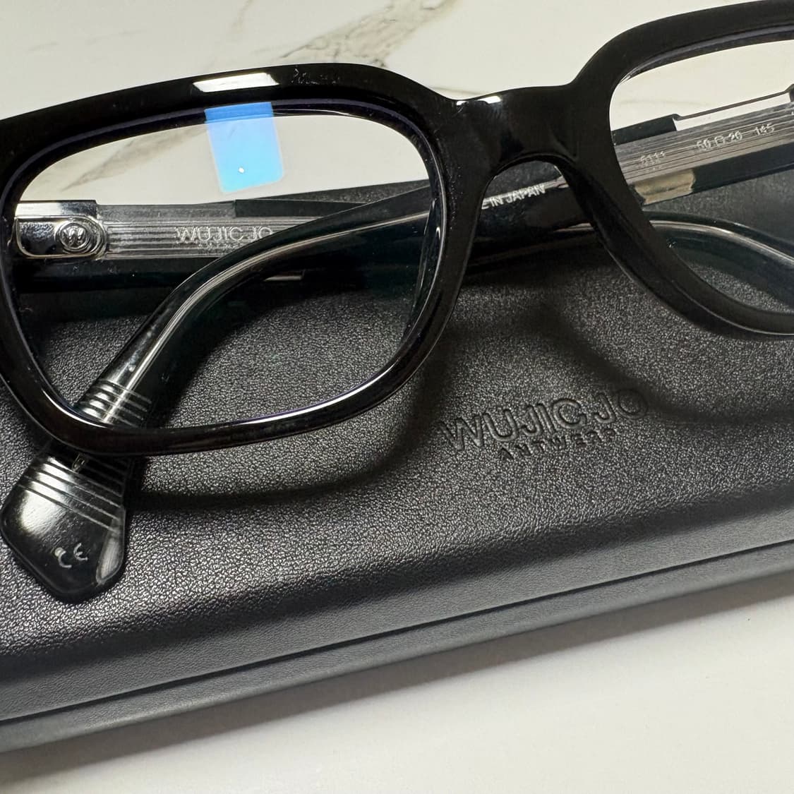 우직조 W9 NOIR 5111 검은 뿔테 5020 + 오렌지색 렌즈  상품이미지2