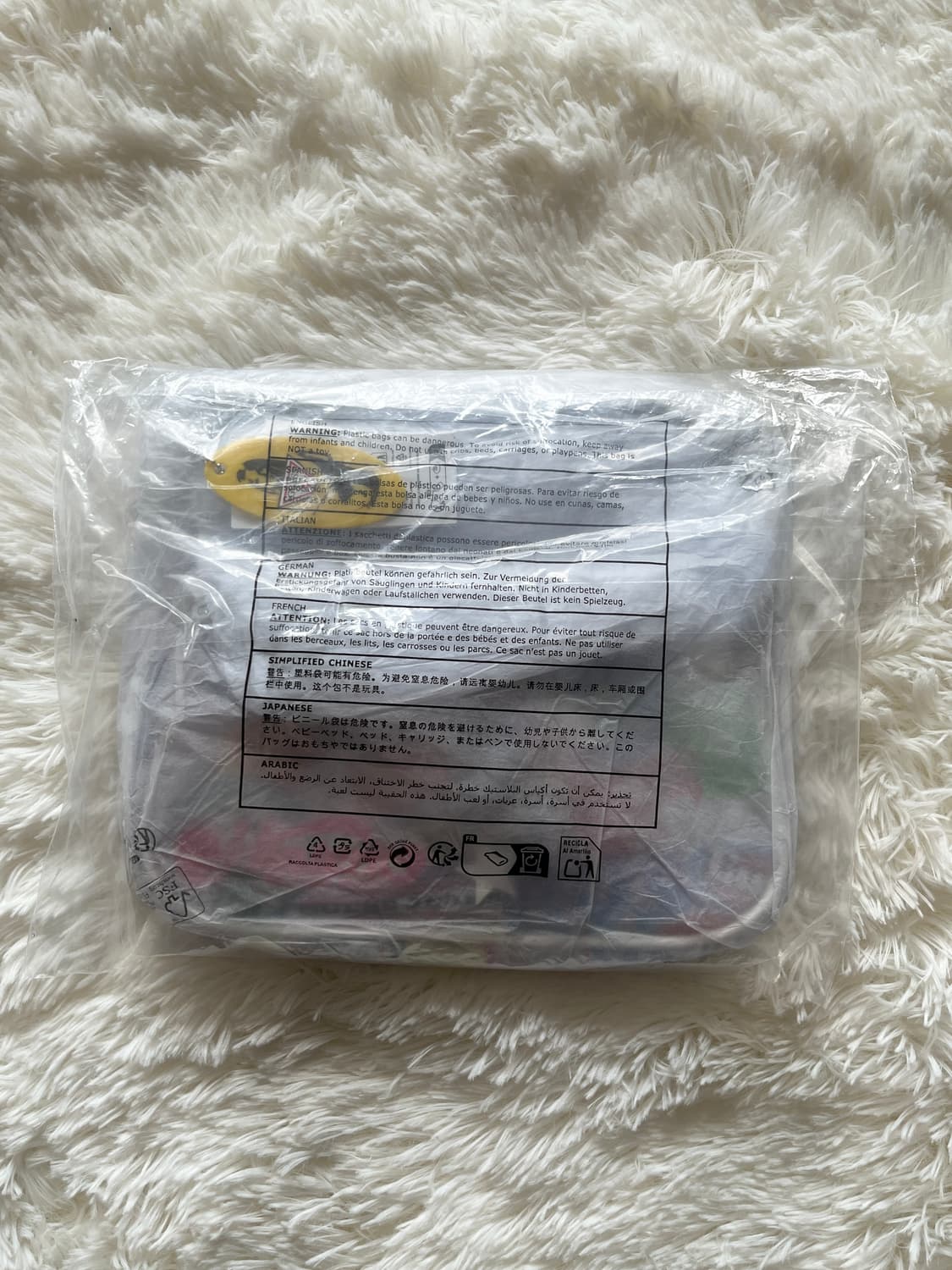 (새상품) 히스테릭 글래머 X 게스 진스 프린티드 바게트 백 숄더 백 상품이미지6