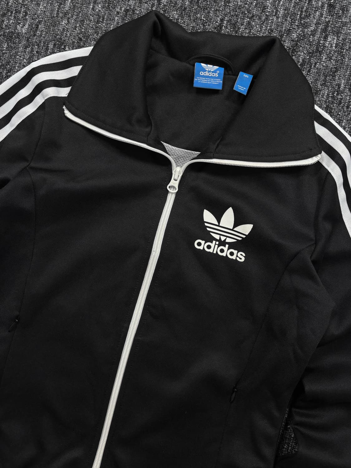 아디다스 블랙 유로파 트랙탑 져지 상품이미지4