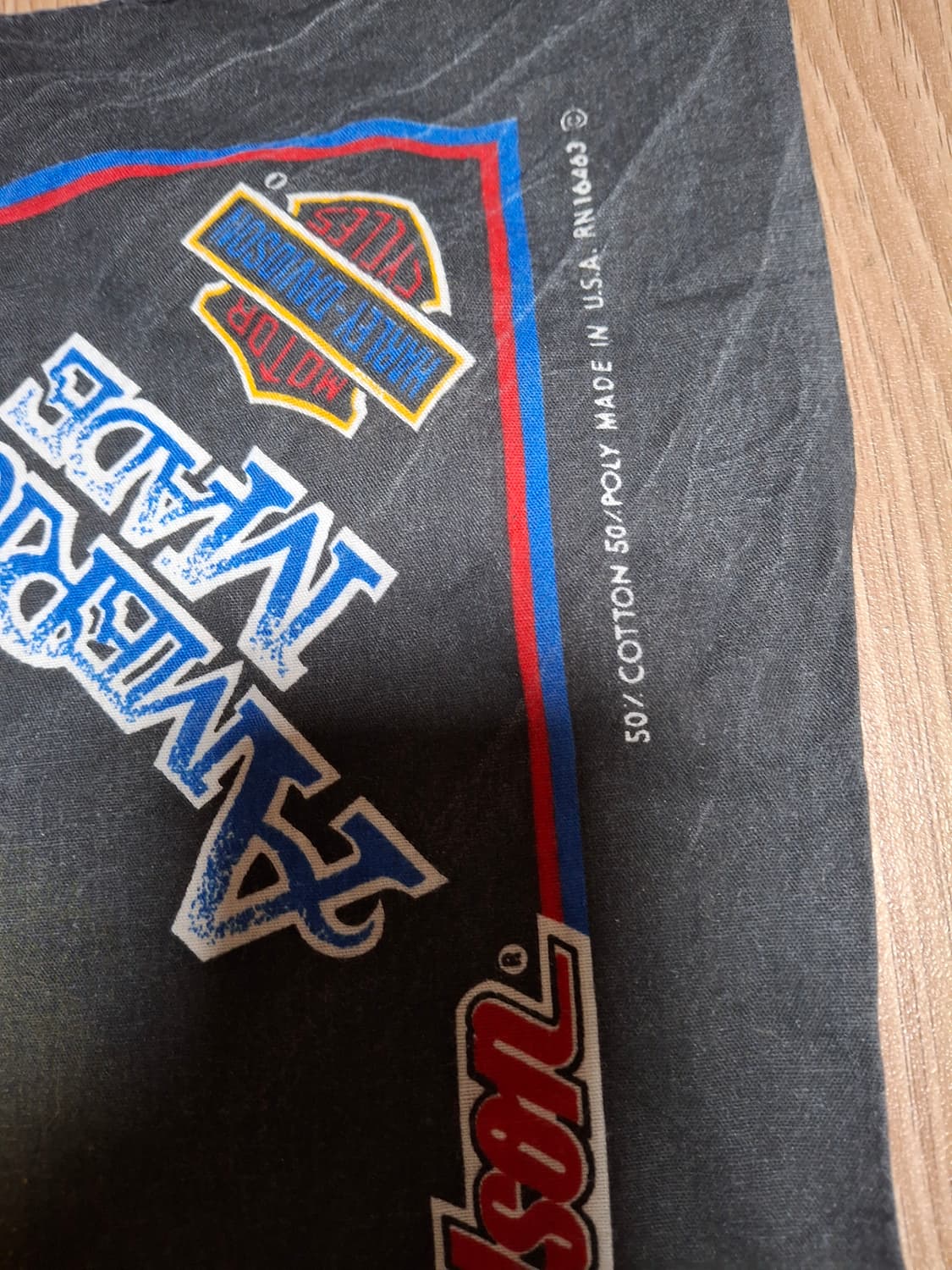 90s 할리데이비슨 스포스터 반다나 usa 상품이미지2