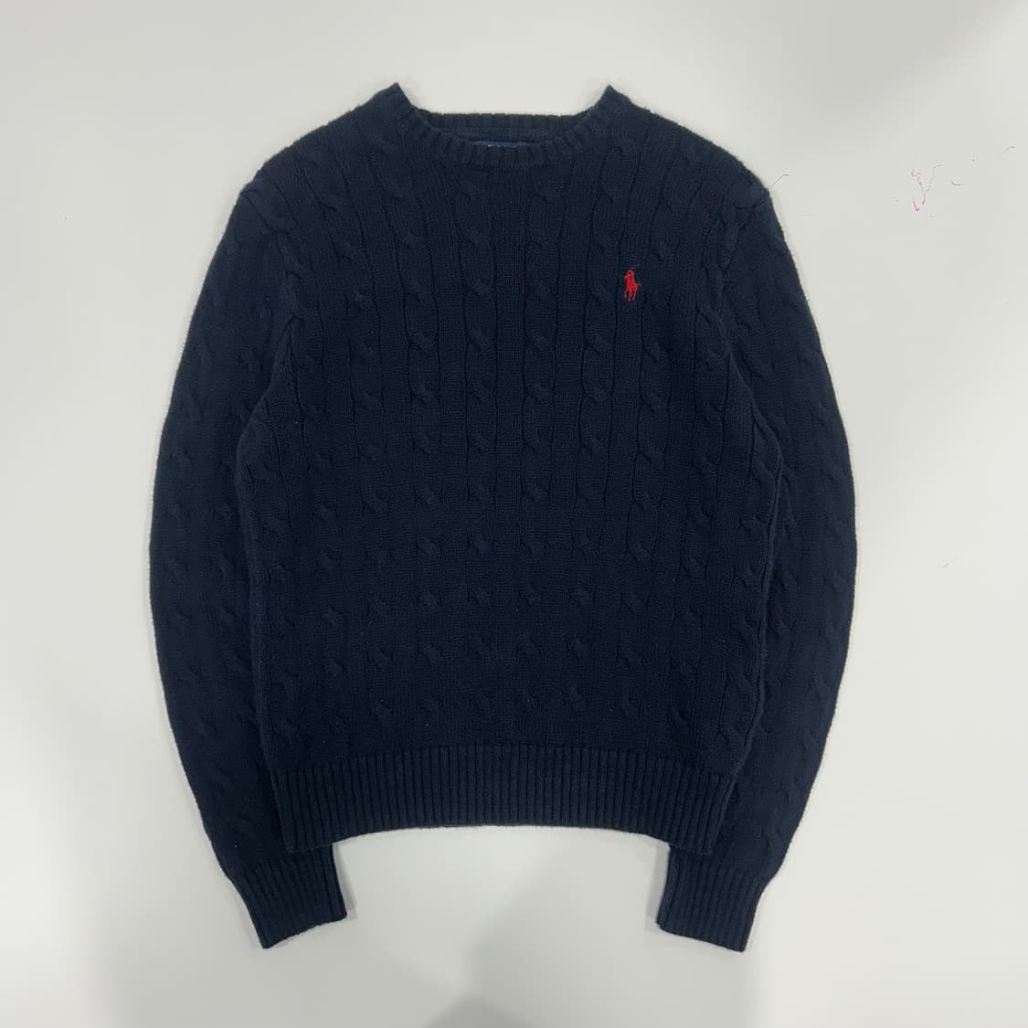 Polo 폴로 레드포니 네이비 케이블니트  상품이미지3