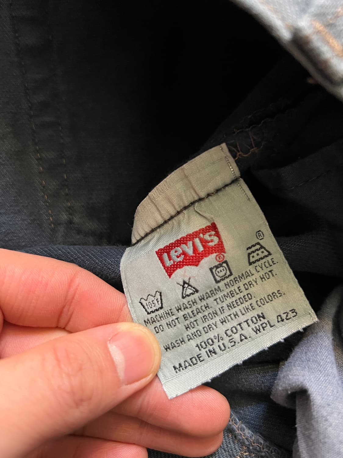 [38]90's 리바이스 501 USA 가먼트다잉 데님 팬츠 S33 상품이미지6
