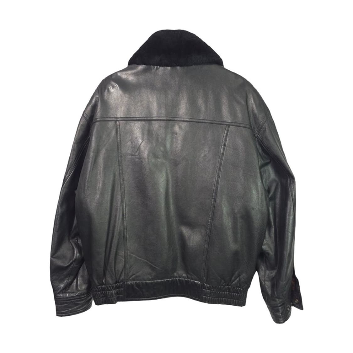 LONDON FOG 빈티지 양가죽 퍼카라 점퍼 L 상품이미지2