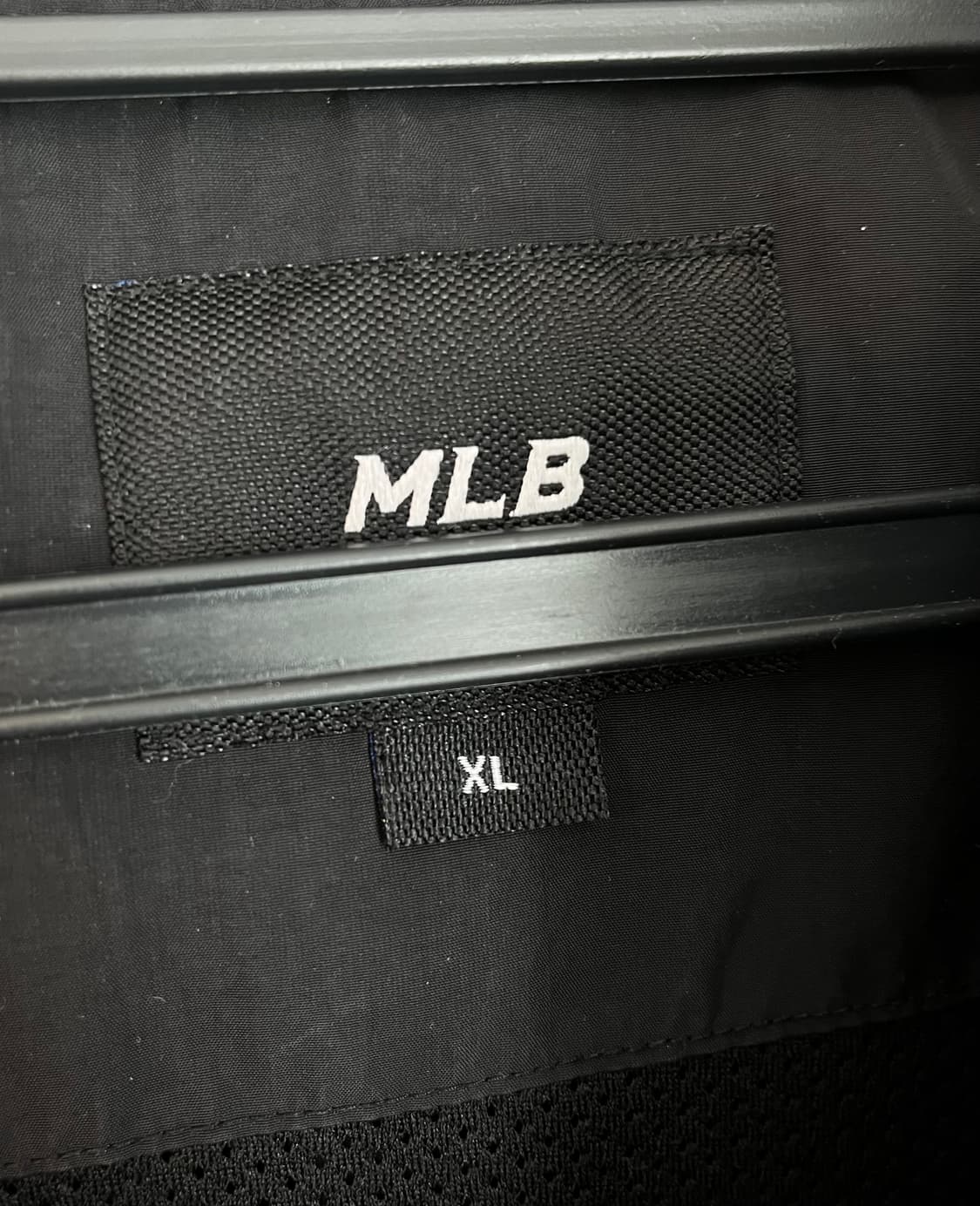MLB 뉴욕 양키스 후드 바람막이 블랙 [XL] 상품이미지4