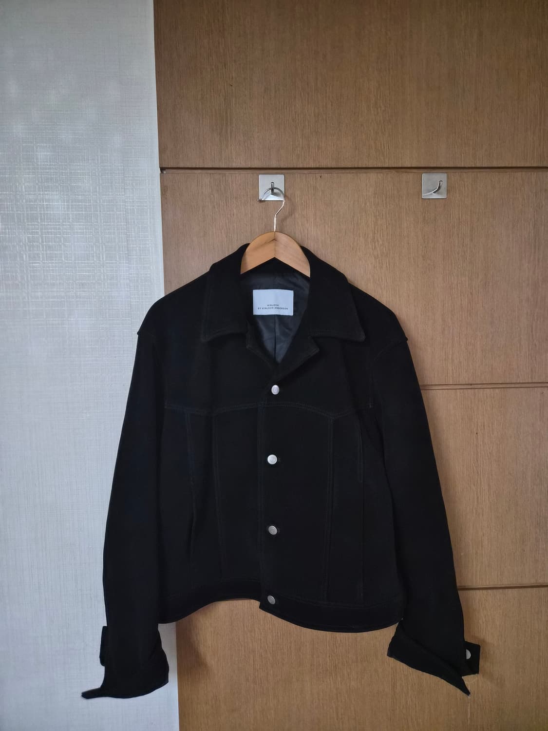 킨록앤더슨 카우 스웨이드 트러커자켓(L) 상품이미지5