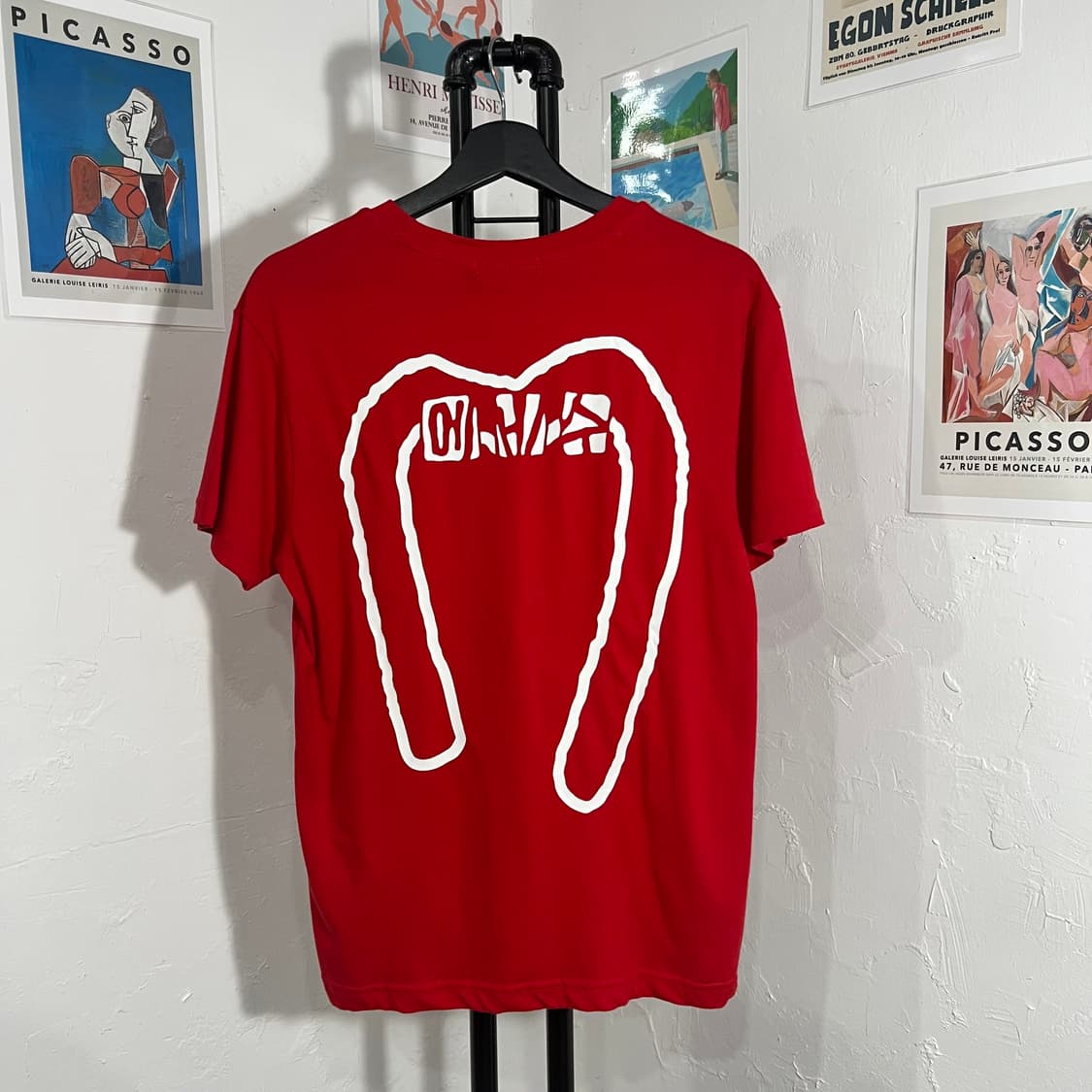 에비수 데드스탁 프린팅 반팔 티셔츠 상품이미지3